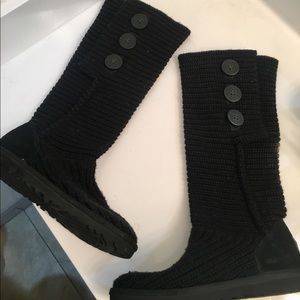 UGG Classic Cardy Boots - Size 6